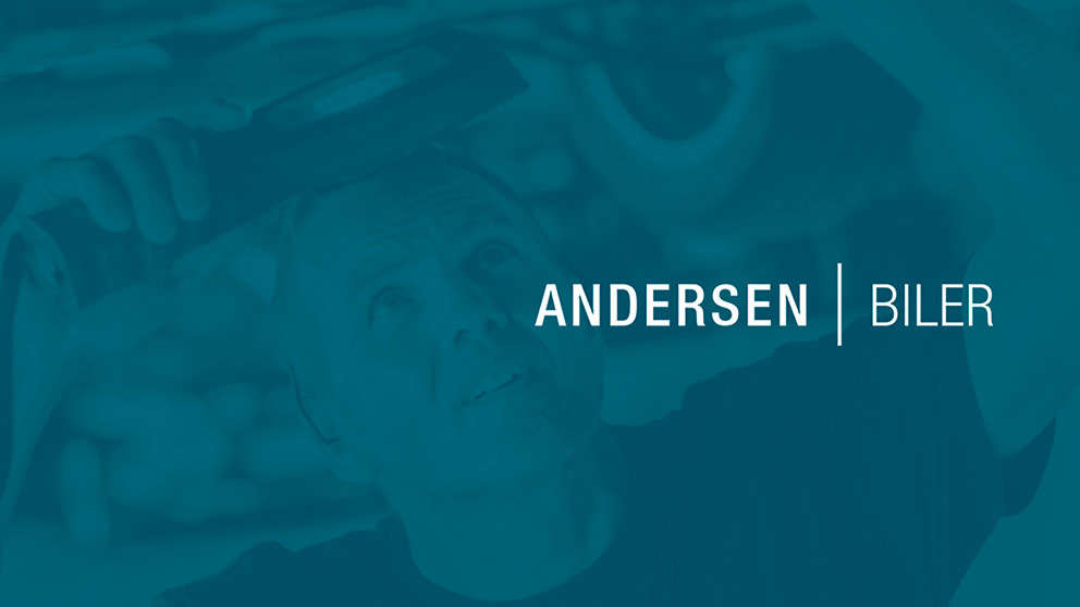 Andersen Biler Mekaniker Med Blå 2026