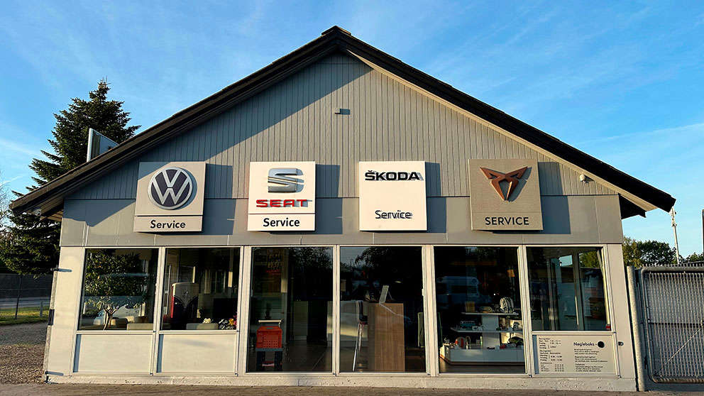 Bilhuset Allerød Facade 2026