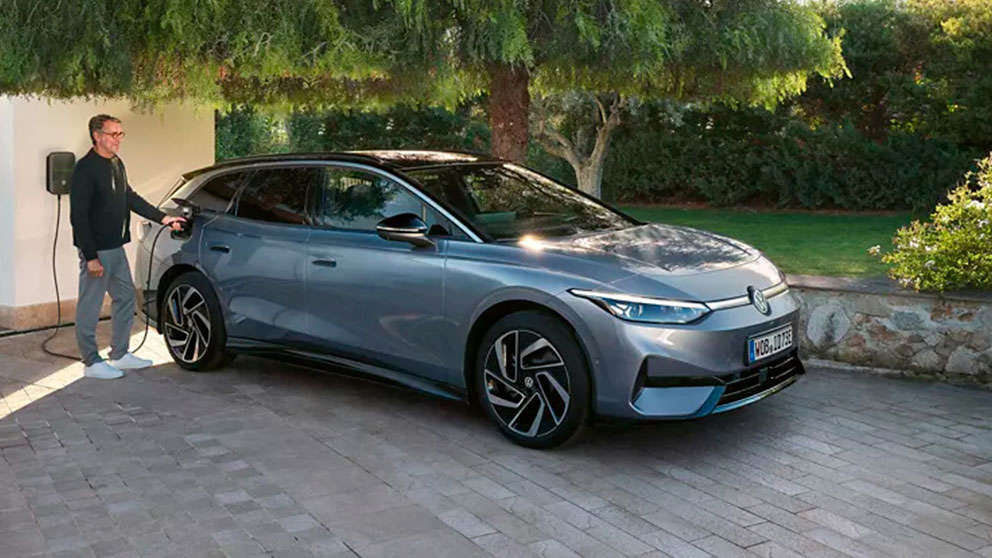 Volkswagen iD7 Tourer skå forfra 2026