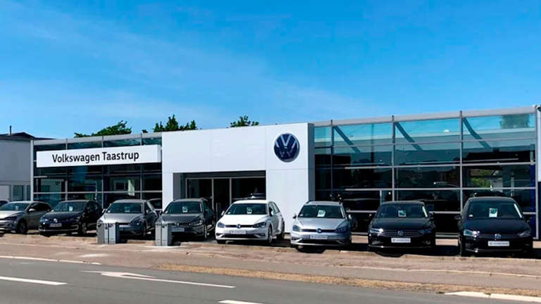 Leif Thygesen Biler Taastrup VW Facade