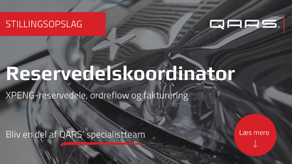 QARS Reservedelskoordinator 2026