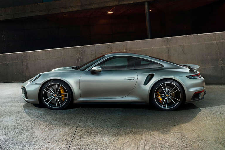 Porsche 911 Turbo S Grå Fabrik 2023