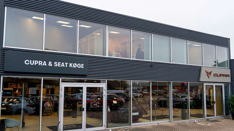 Auto House Køge Facade 2025