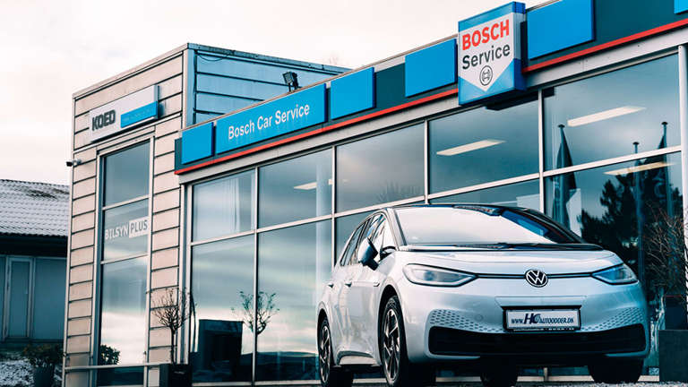 HC Auto Odder Facade Værksted