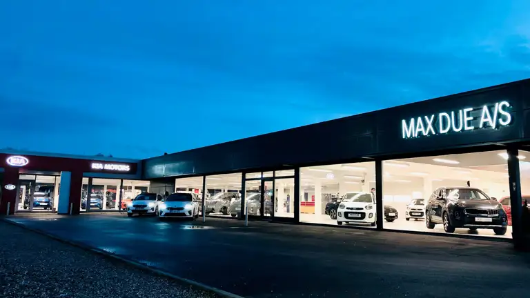 MAX DUE Ringsted Facade