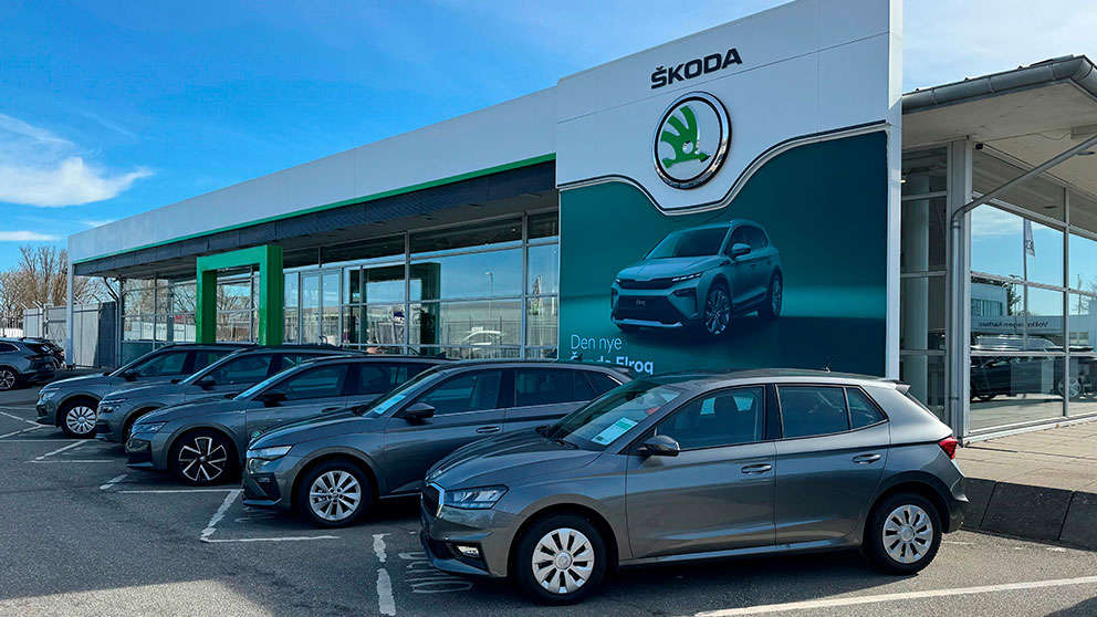 Semler Risskov Skoda Facade 2025