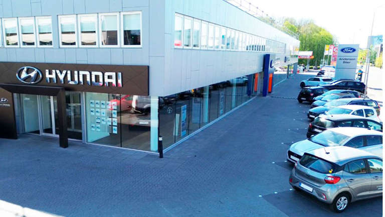 Andersen Biler Gladsaxe Facade
