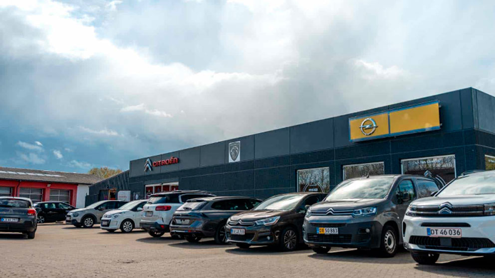 Linnebæk Biler Facade 2024