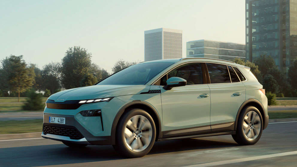 Skoda Elroq Skrå Forfra 2025