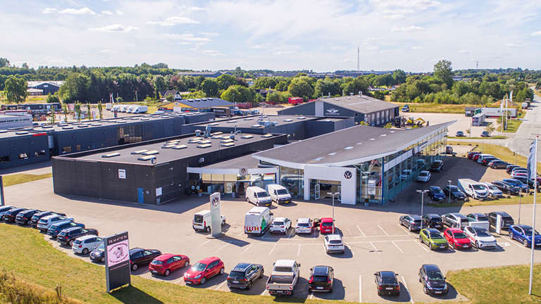 Autocentralen Vejen Facade 2026