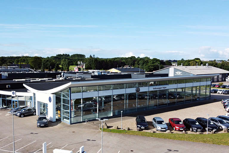 Autocentralen Vejen Facade