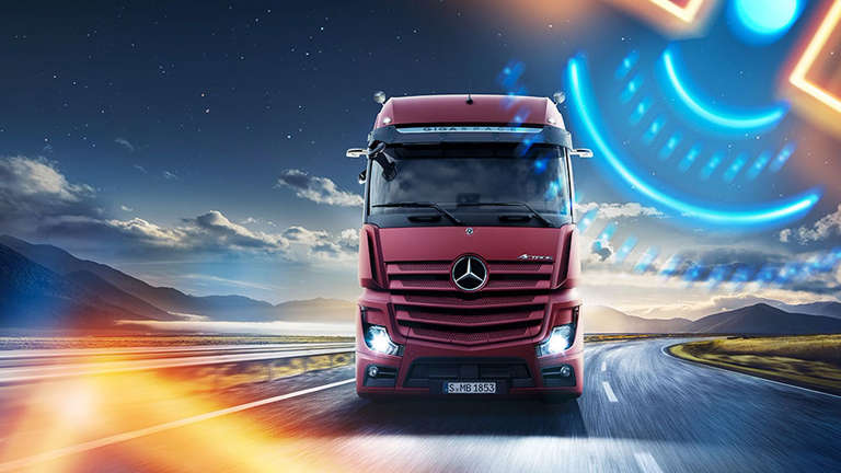 Mercedes Benz Trucks Rød 2025