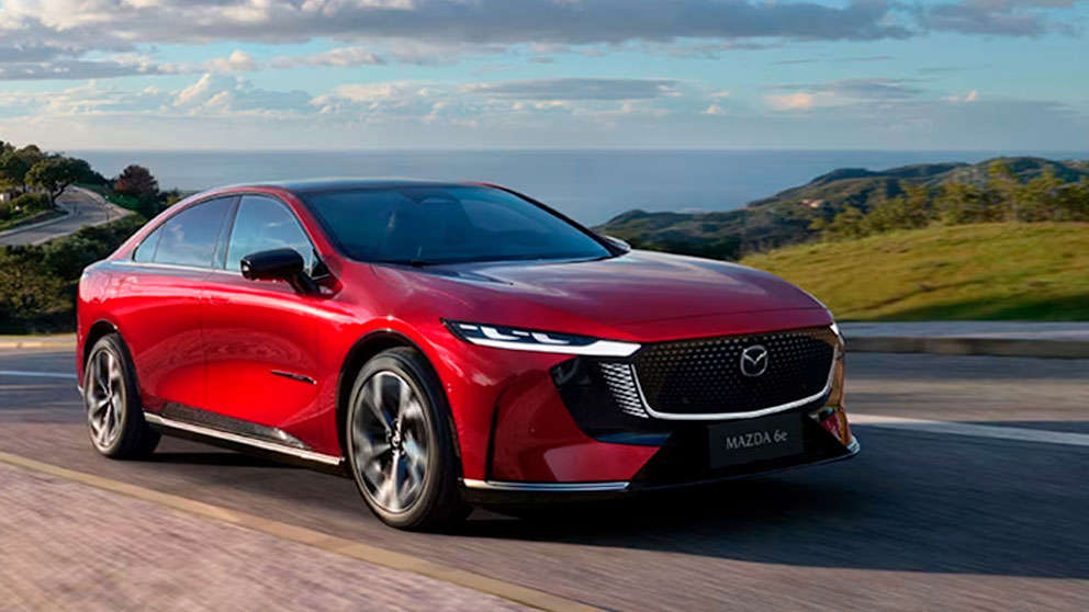 Mazda 6e rød 2025