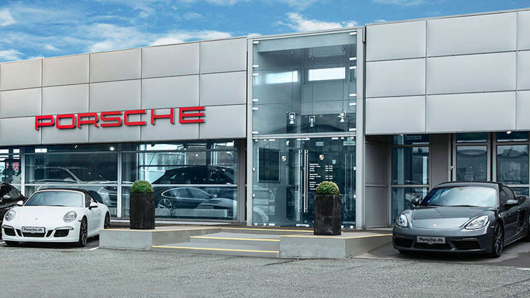 Porsche Center Aarhus Facade 2 2024