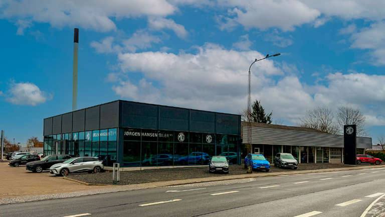Jørgen Hansen Biler Facade Esbjerg