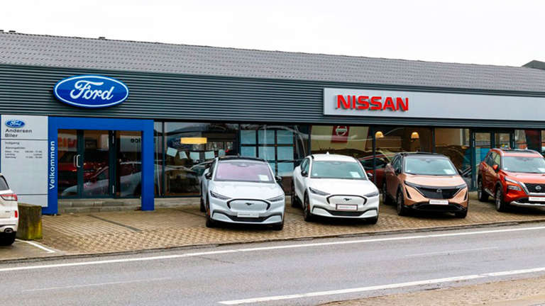 Andersen Biler Frederikssund Facade