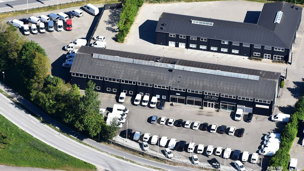 LBA Biler Luftfoto
