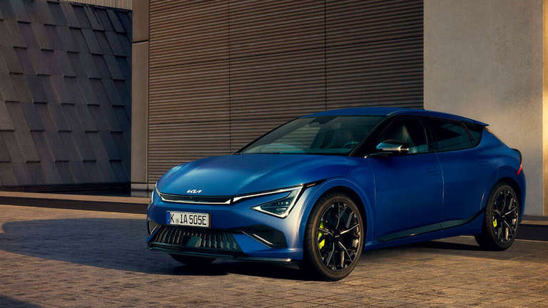 KIA EV6 GT Blå 2025