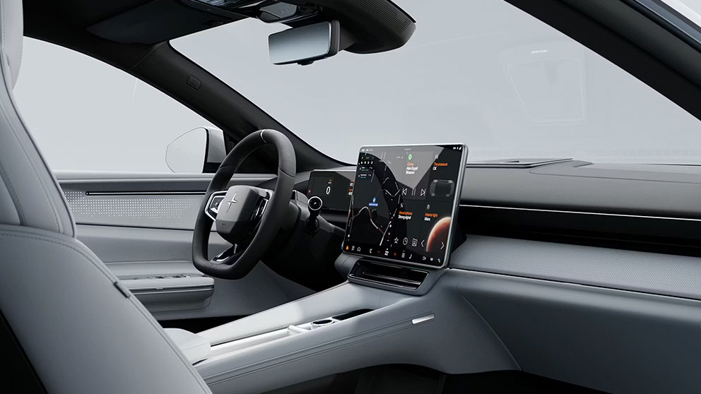 Polestar 5 Fabriksbillede Interiør 2026