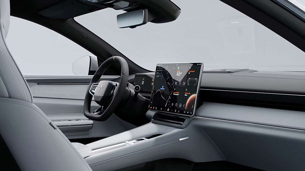 Polestar 5 Fabriksbillede Interiør 2026