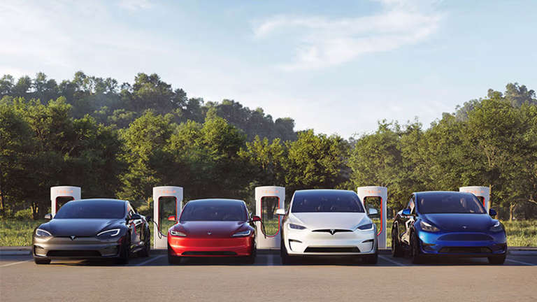 TESLA 4 Biler 2025